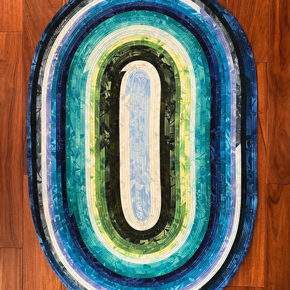 Sea Grass Botanical Jelly-Roll Rug - Picture 12 of 13